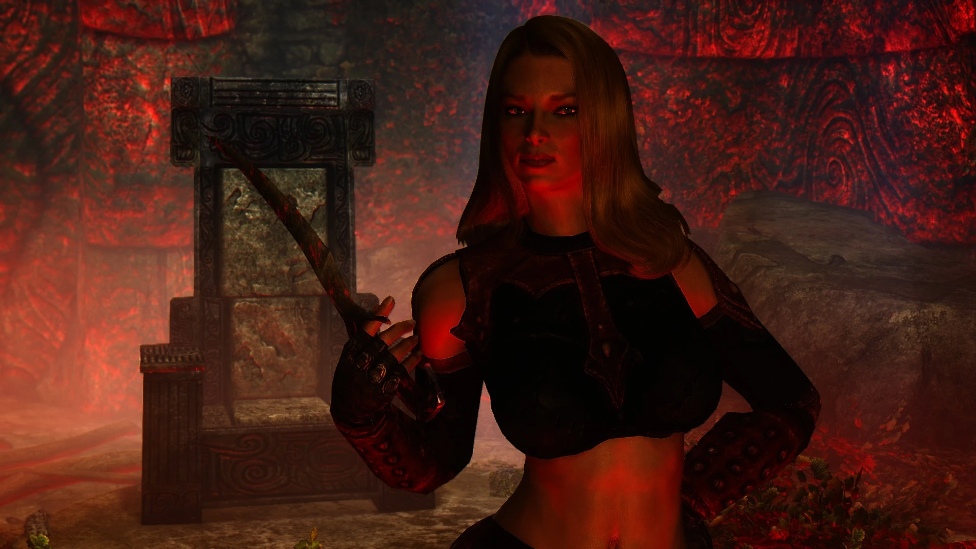 All hail Astrid at Skyrim Nexus - Mods and Community. source: staticdeliver...