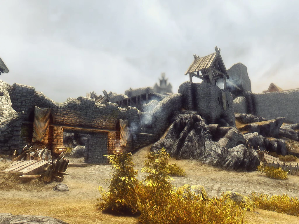 FNV ENB in Whiterun Entrance at Skyrim Nexus - Mods and Community