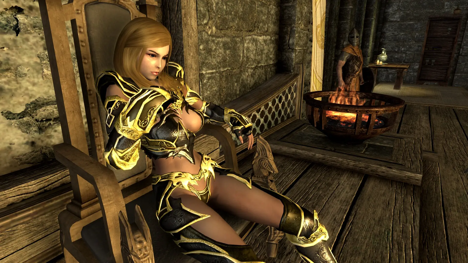 Pose On The Throne At Skyrim Nexus Mods And Community