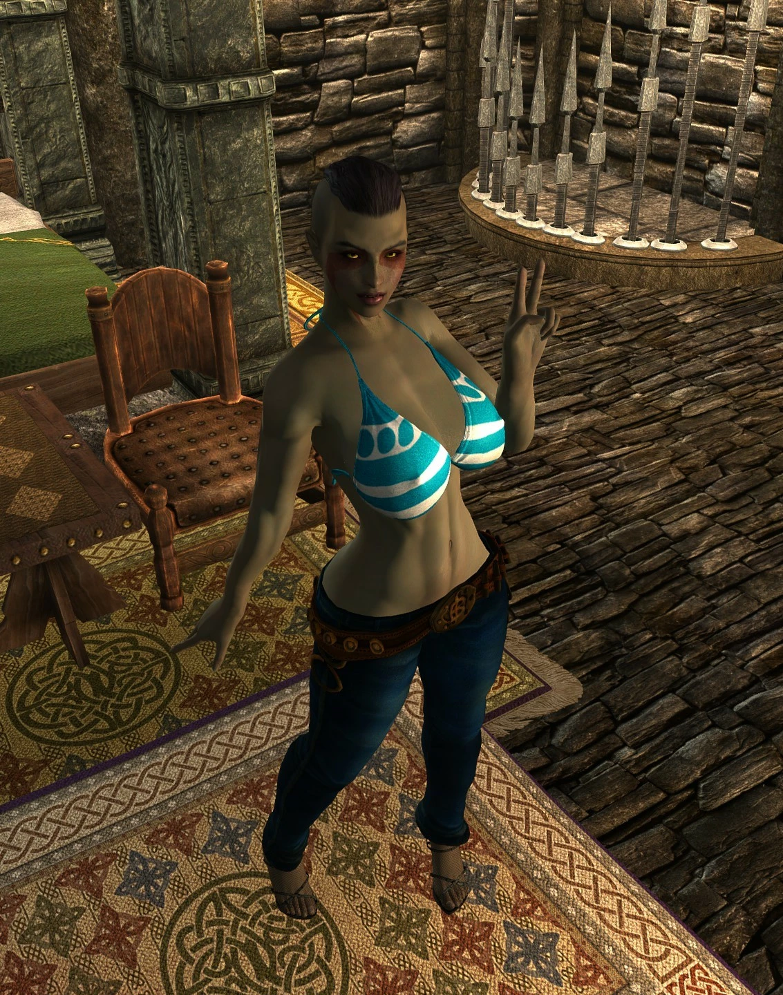 WIP Nami Armor CBBE Bodyslide WIP Nami Armor CBBE Bodyslide