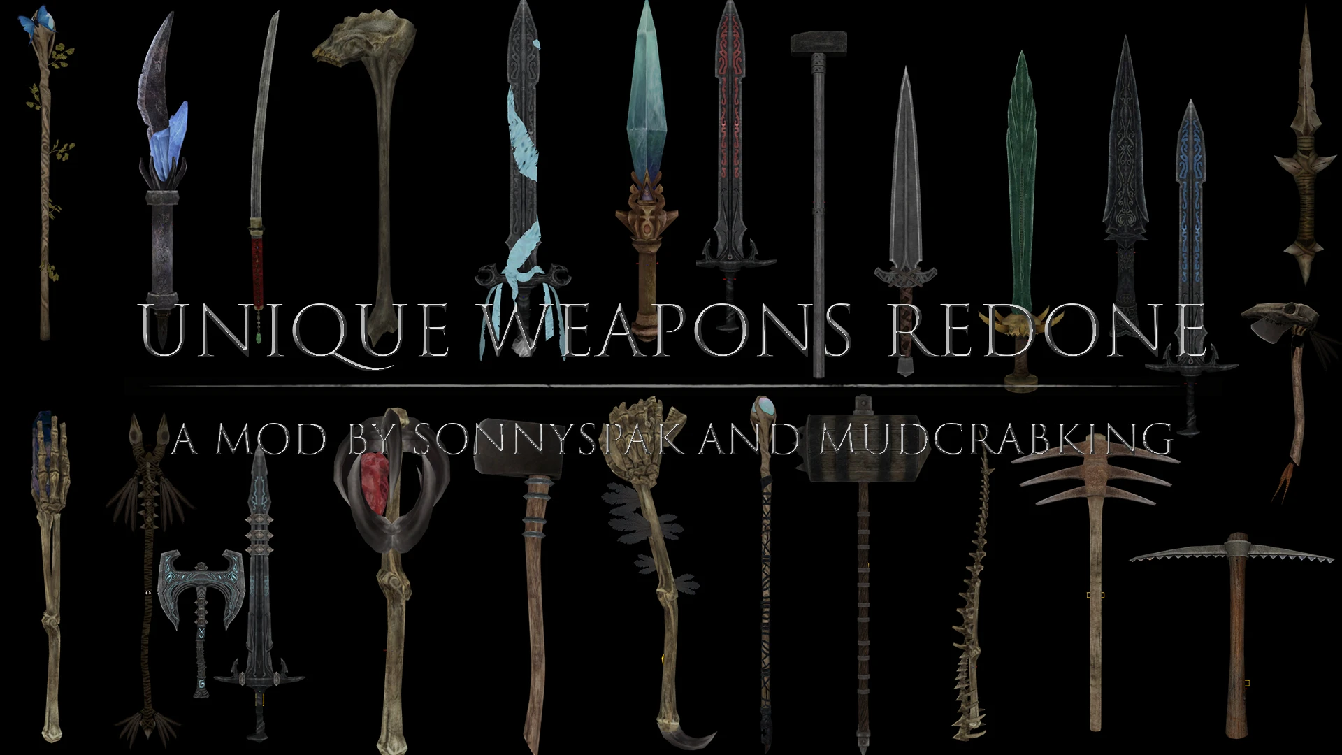 skyrim special edition immersive weapons mod