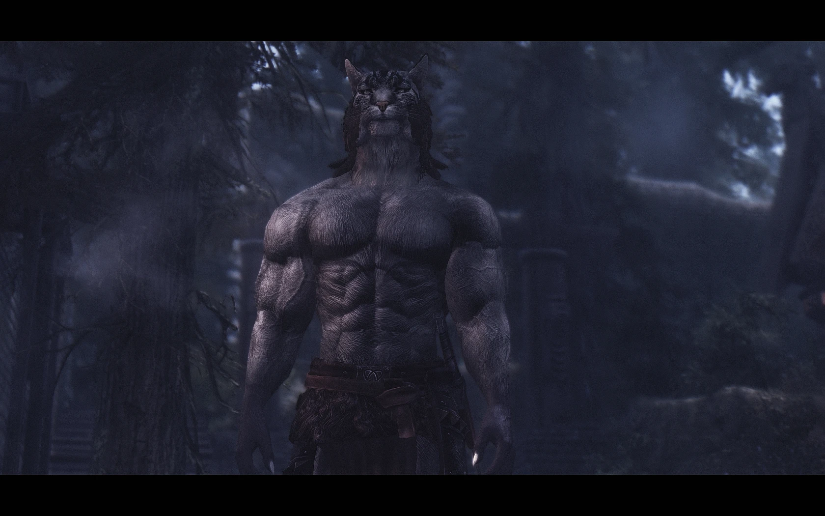 Skyrim muscle. Muscular Вервольф Skyrim.