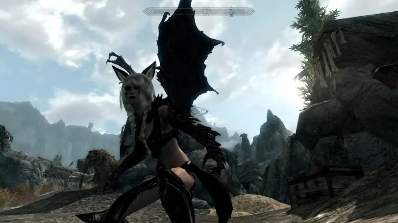 skyrim cbbe daedric armor