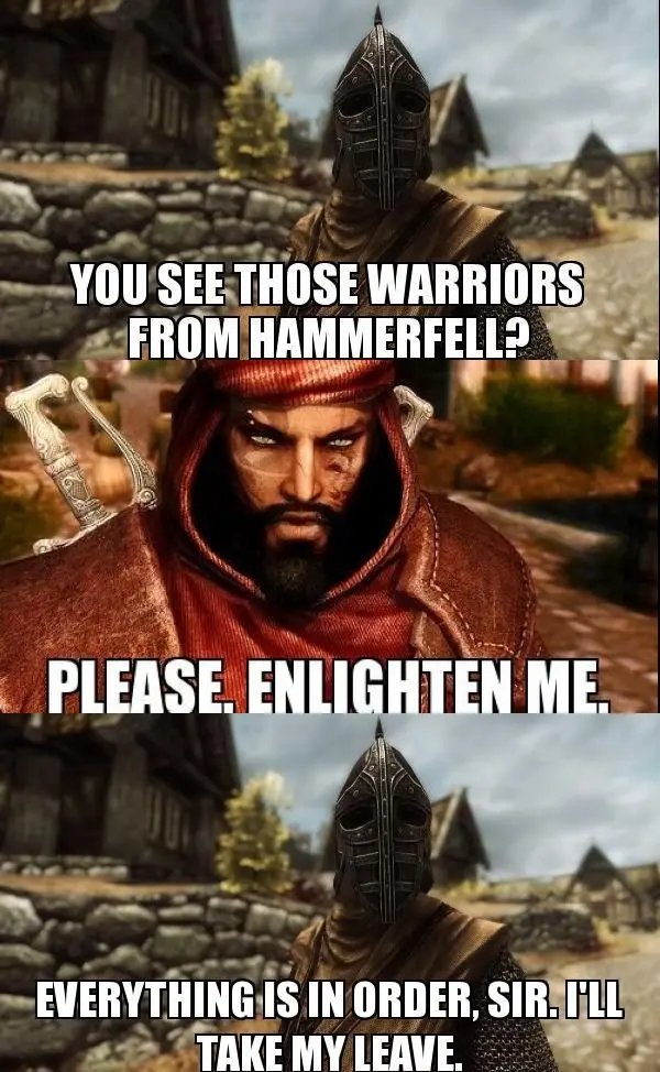 Those warriors from Hammerfell at Skyrim Nexus - Mods and Community