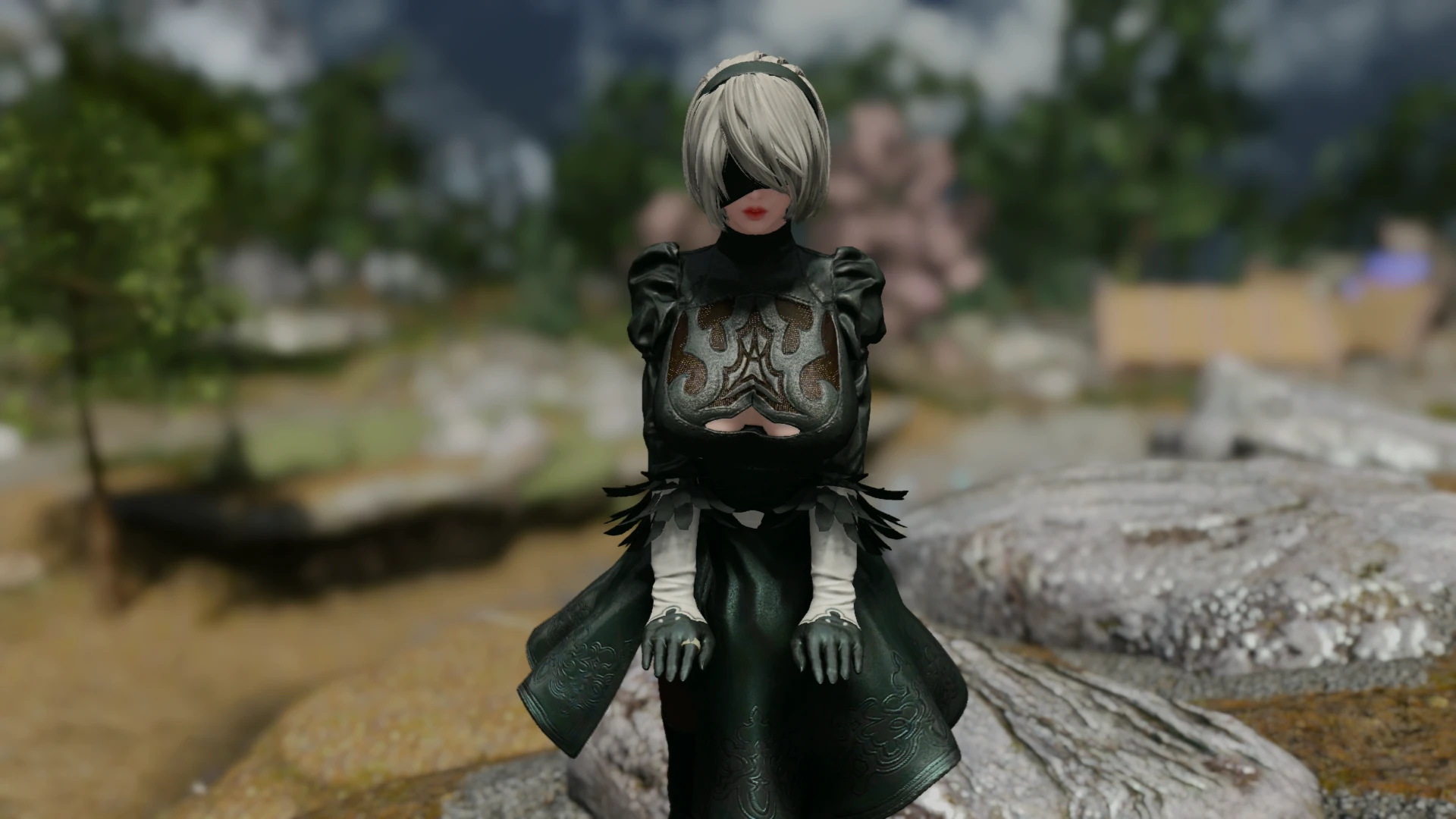 Skyrim прическа 2b