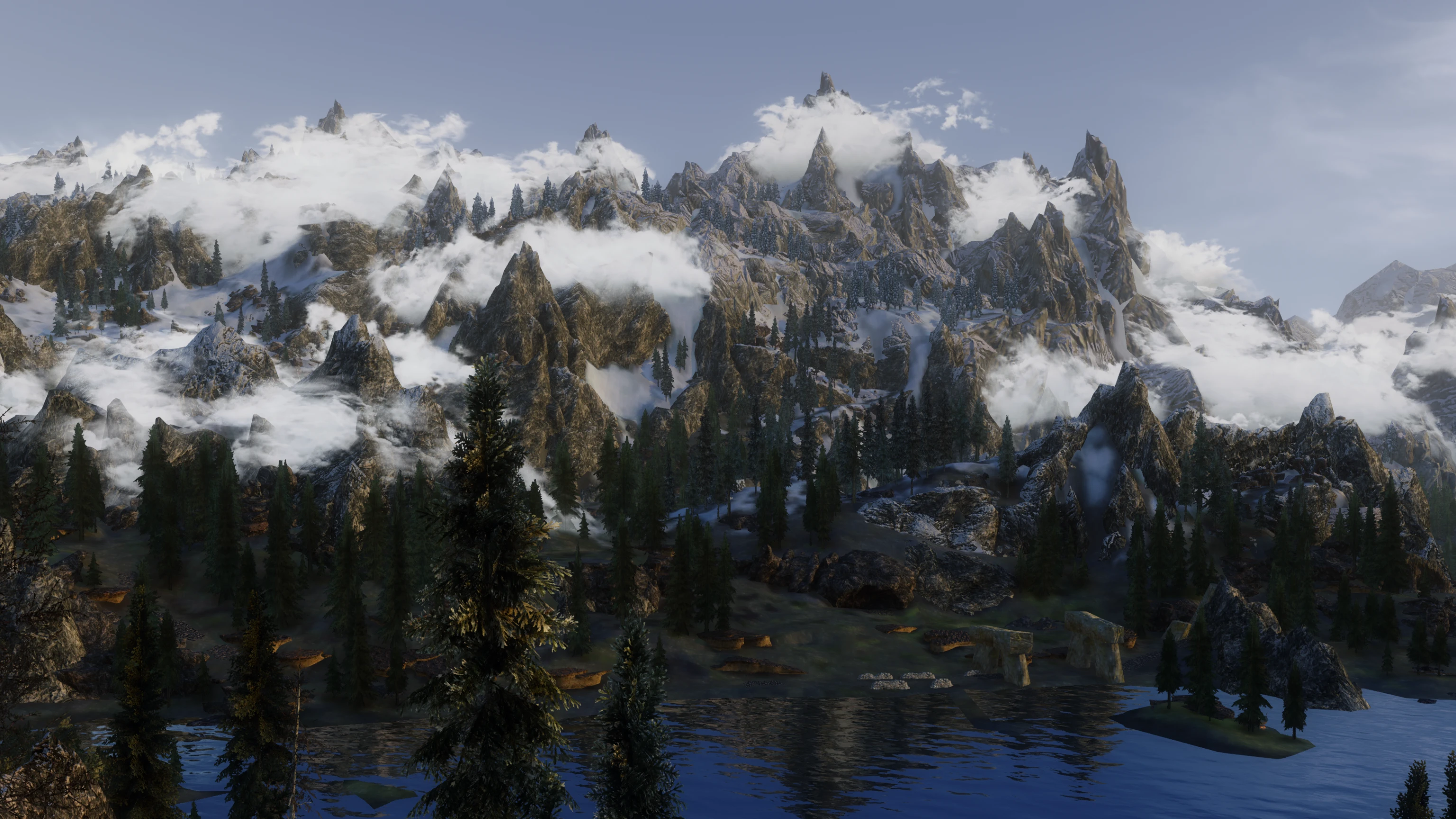 Admiring the view at Skyrim Nexus - Mods and Community