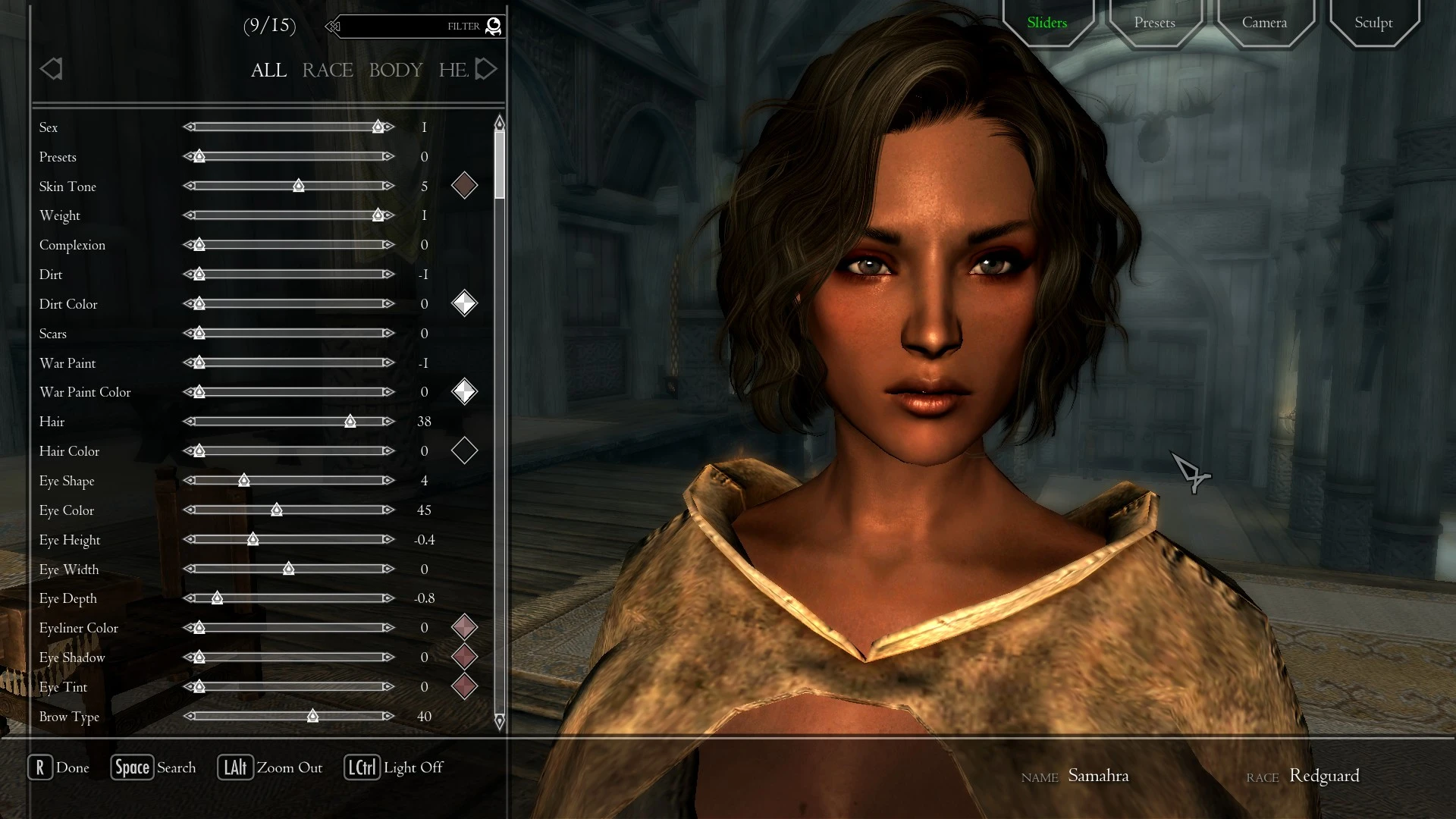 Redguard girl Samahra at Skyrim Nexus - Mods and Community