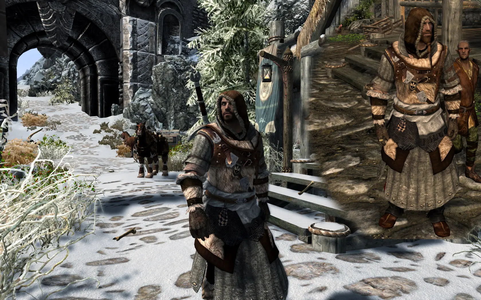 skyrim se guard armor mod