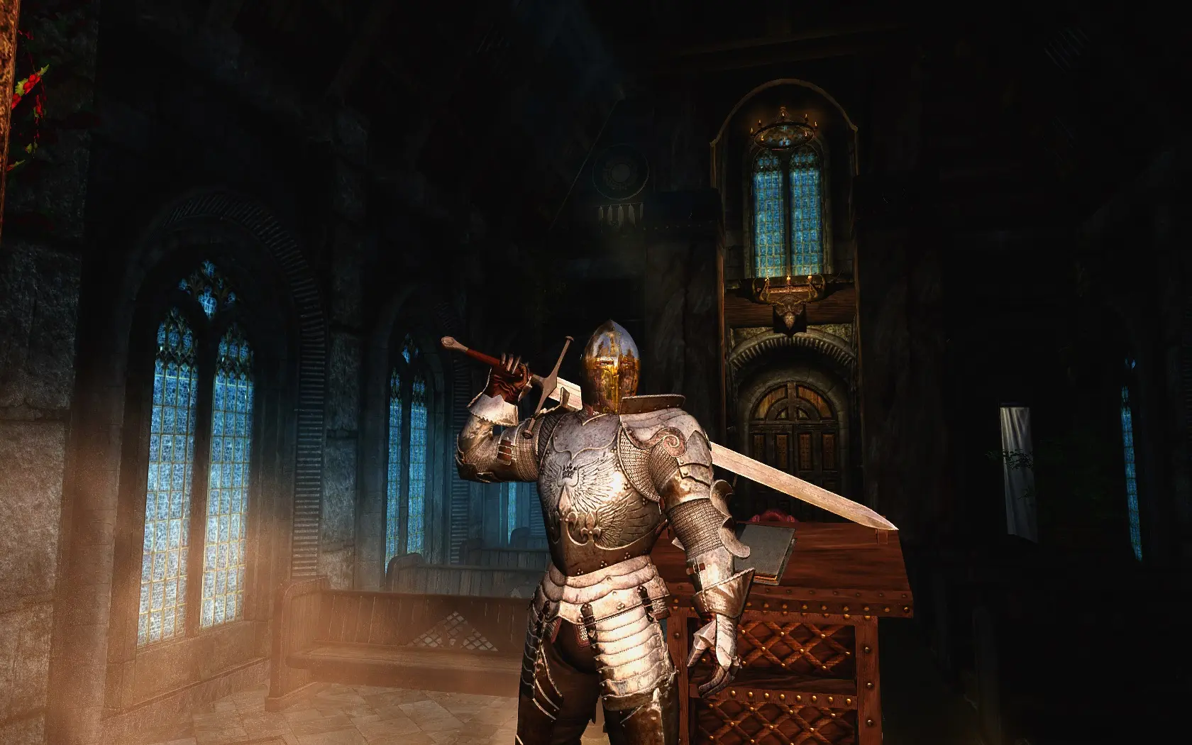 knight armor mod skyrim