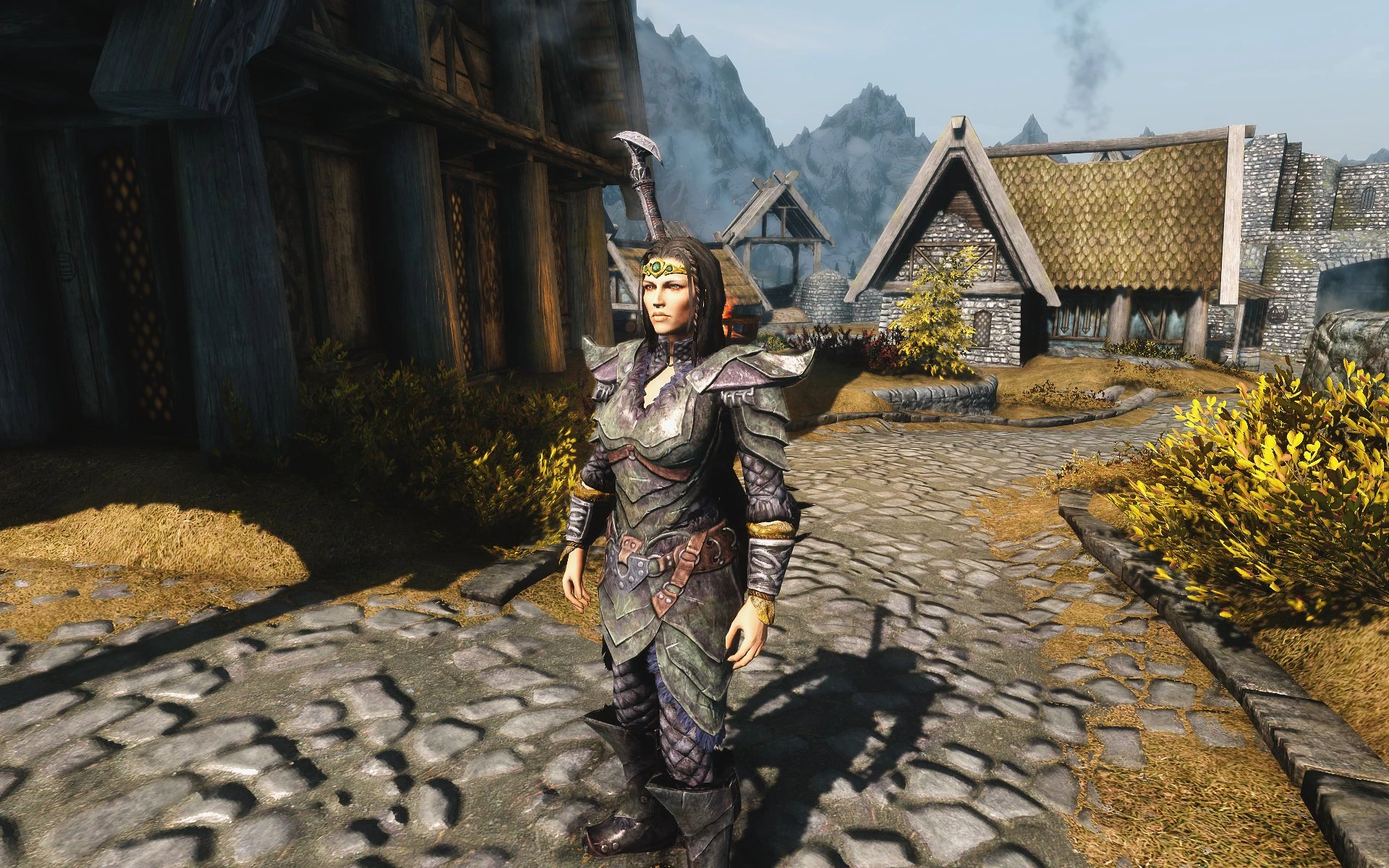 Lydia In Whiterun Morning 1 At Skyrim Nexus Mods And Community