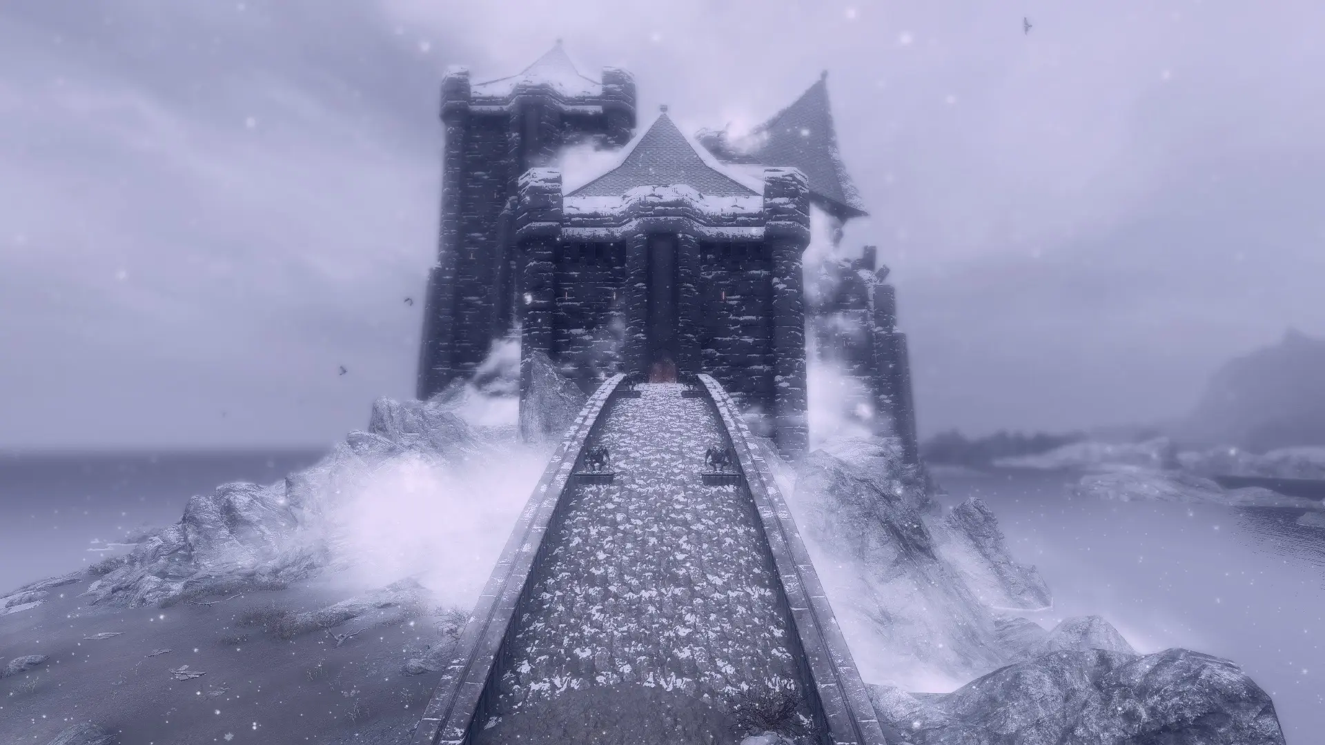 Castle volkihar. Замок Волкихар. Skyrim замок Волкихар. Замок вампиров скайрим. Skyrim Волкихар крепость.