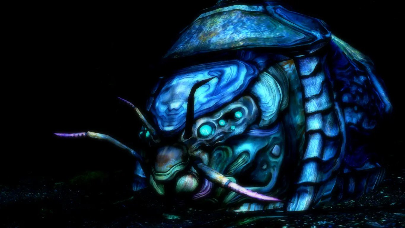 Where to find shell bug in skyrim