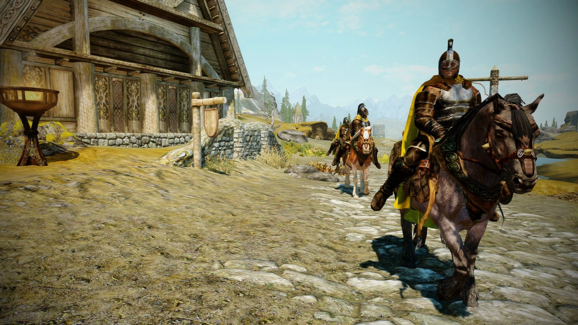 Guards Armor Replacer and Horses On Patrol - Vanilla.