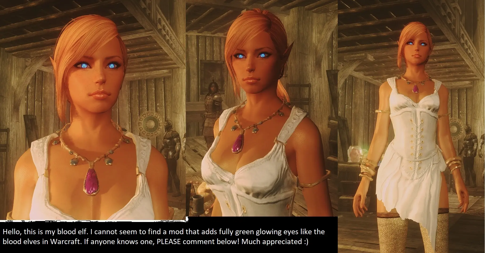 My Blood Elf In Skyrim At Skyrim Nexus Mods And Community