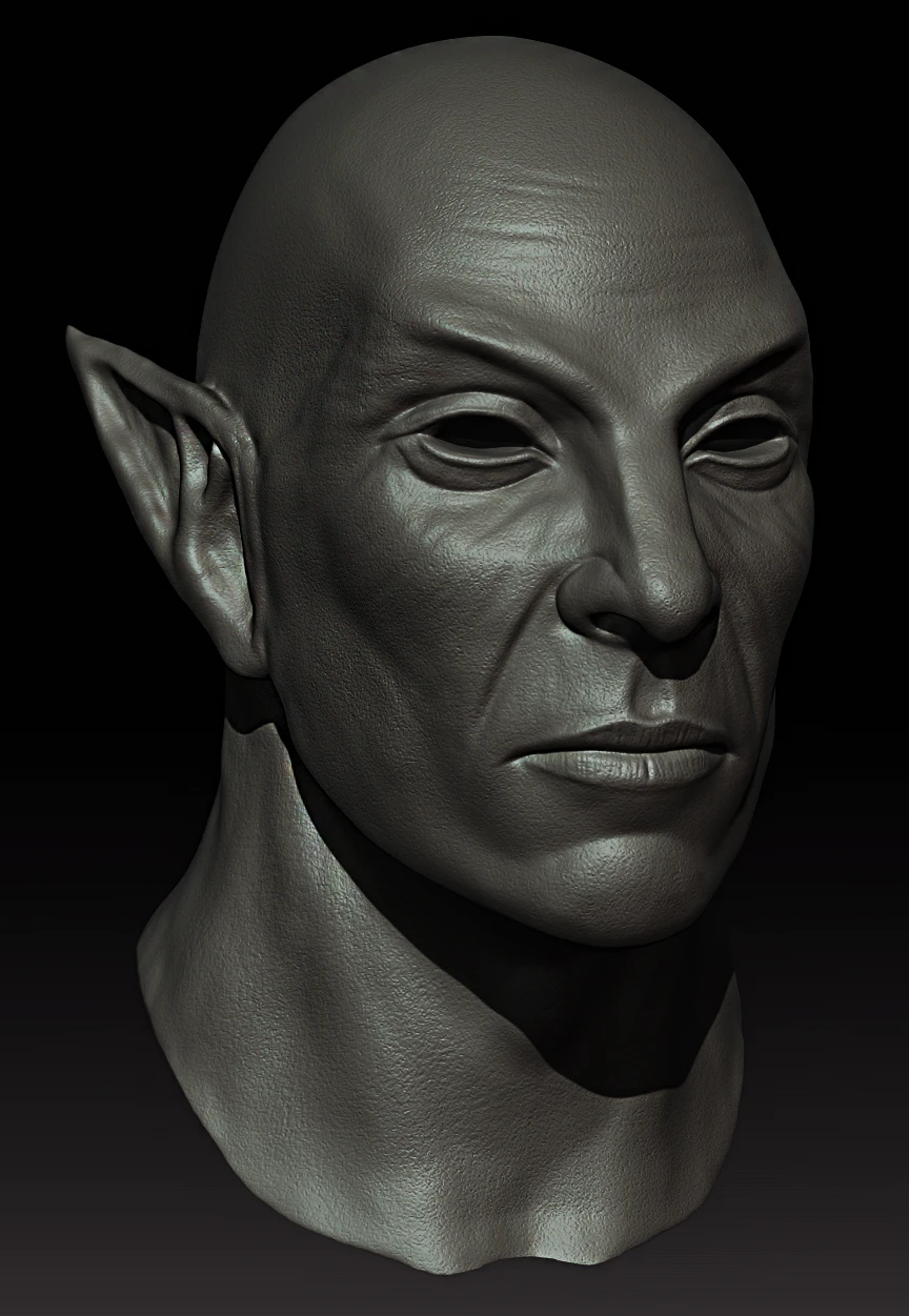 Dark Elf Sculpt at Skyrim Nexus - Mods and Community