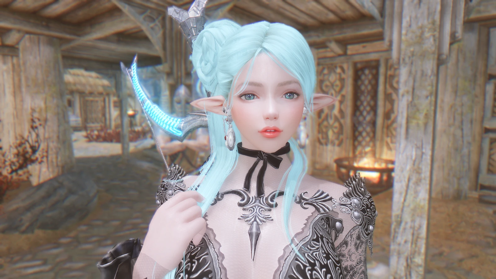 Blue-haired Elf Ranger Character Build - wide 4