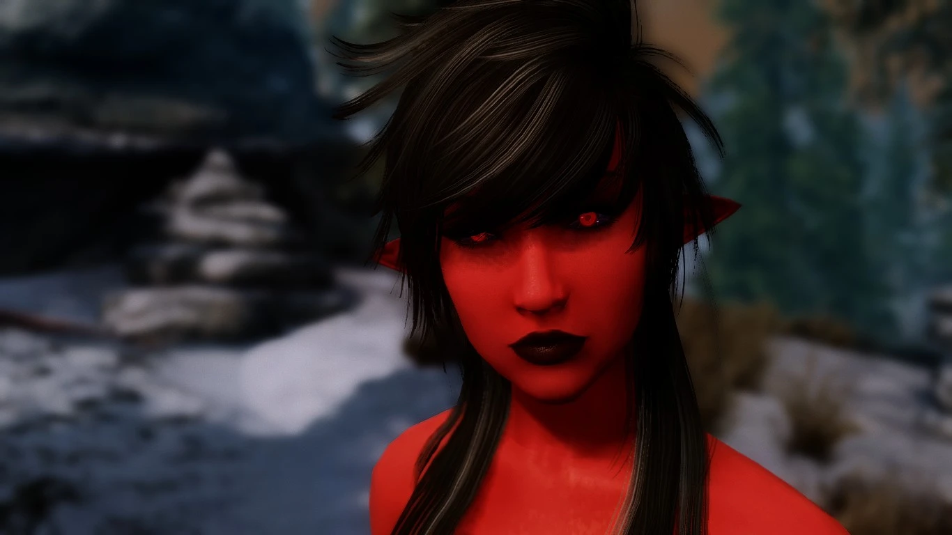 My Demonic Girl 02 At Skyrim Nexus Mods And Community