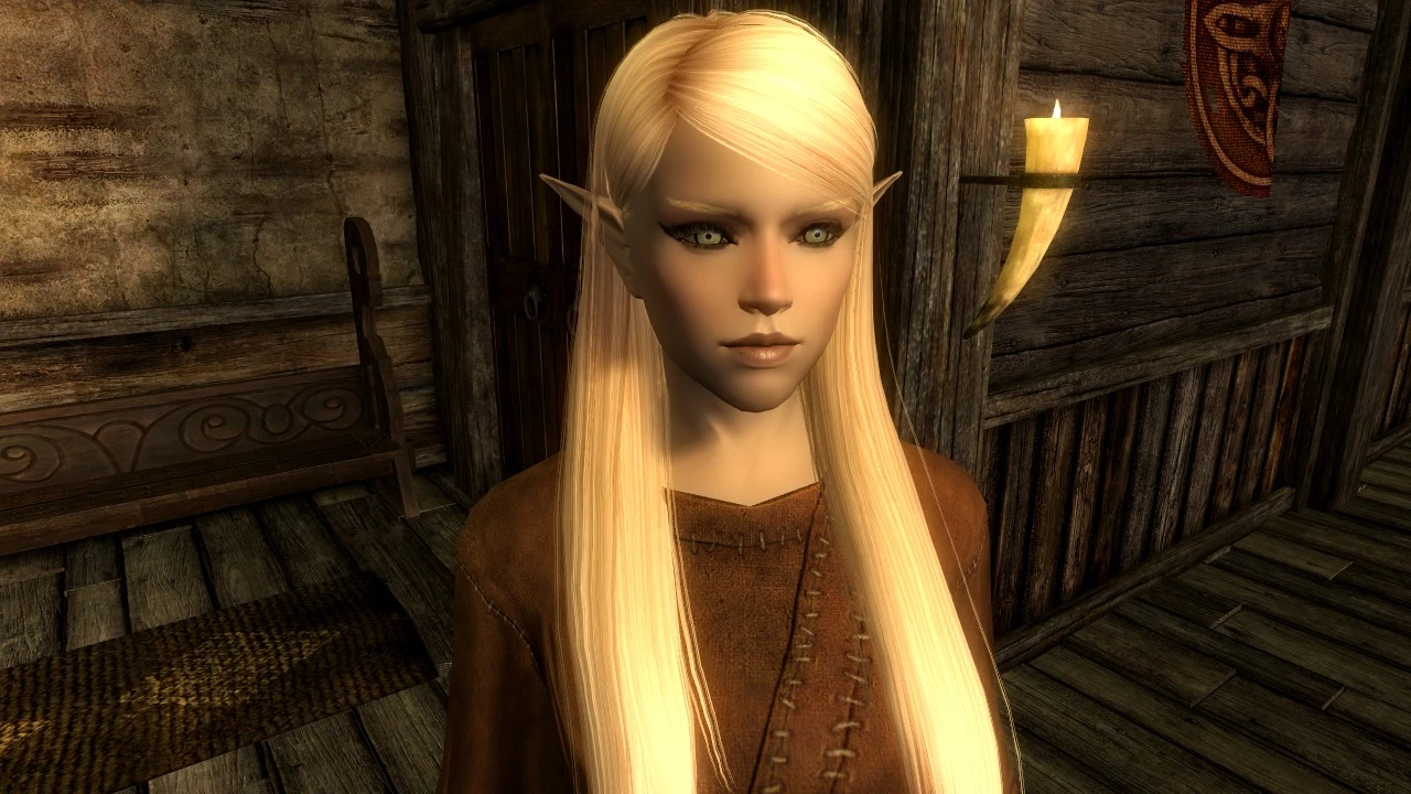Cerilia Snow Elf Follower Wip Ss01 At Skyrim Nexus Mods And Community
