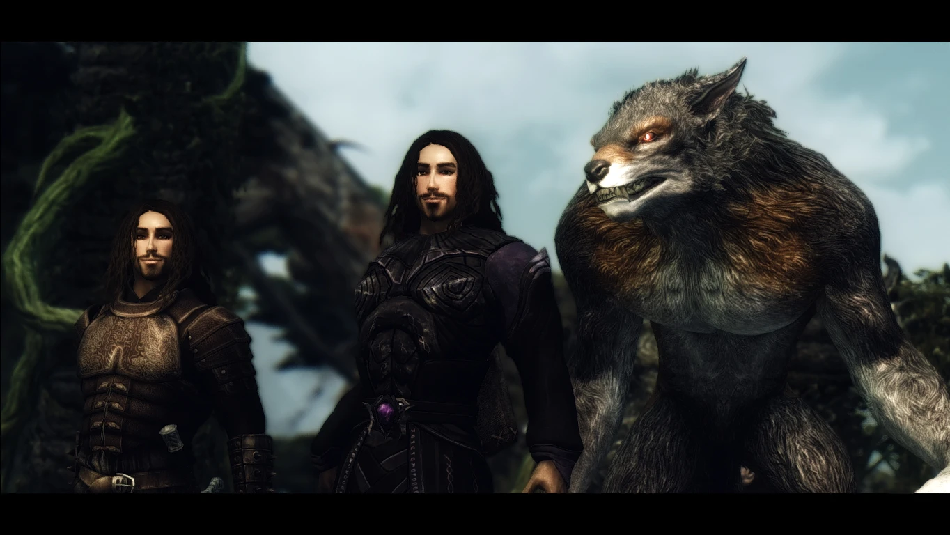 skyrim wolf race mods