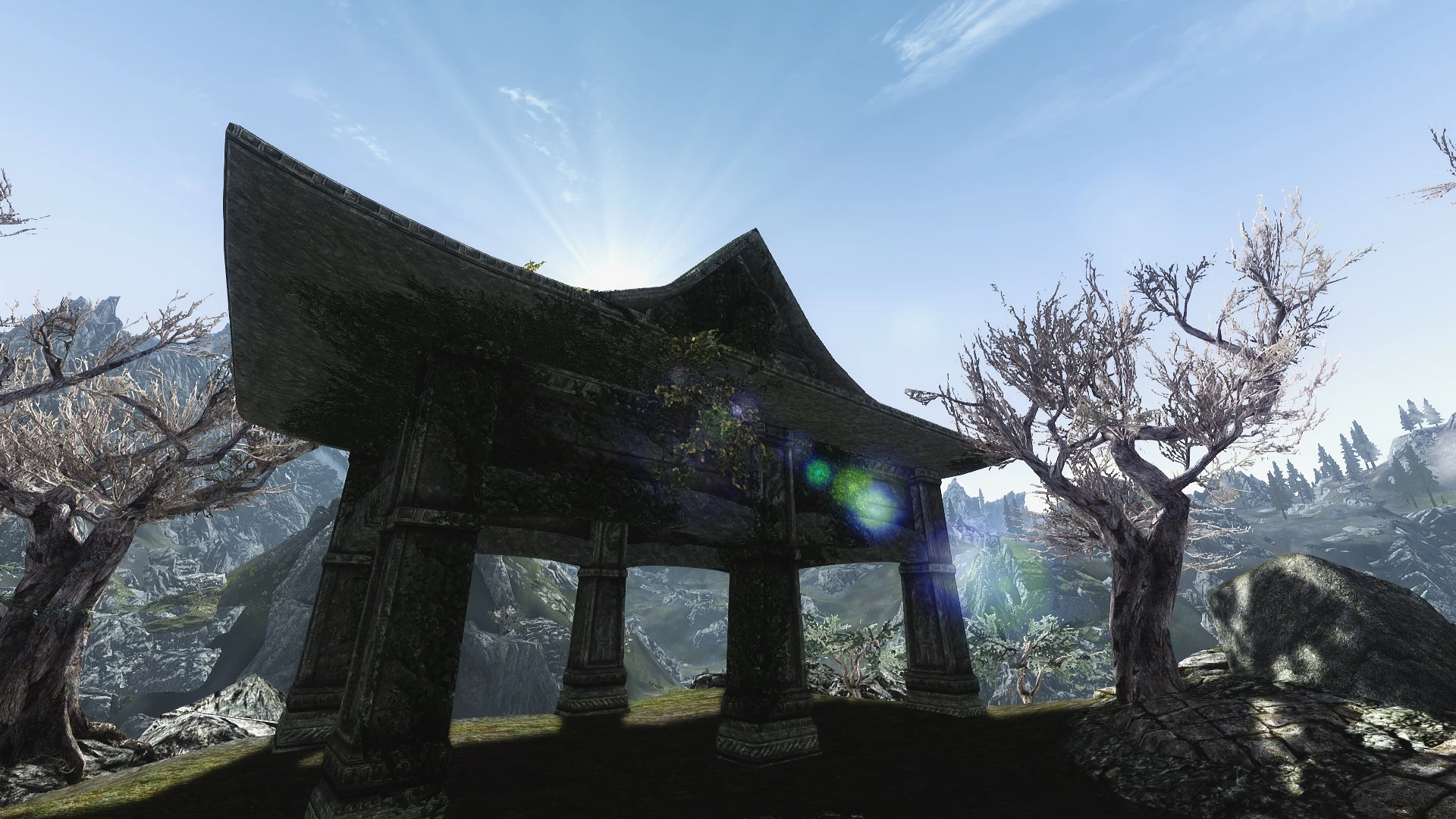 entrance to sky haven temple