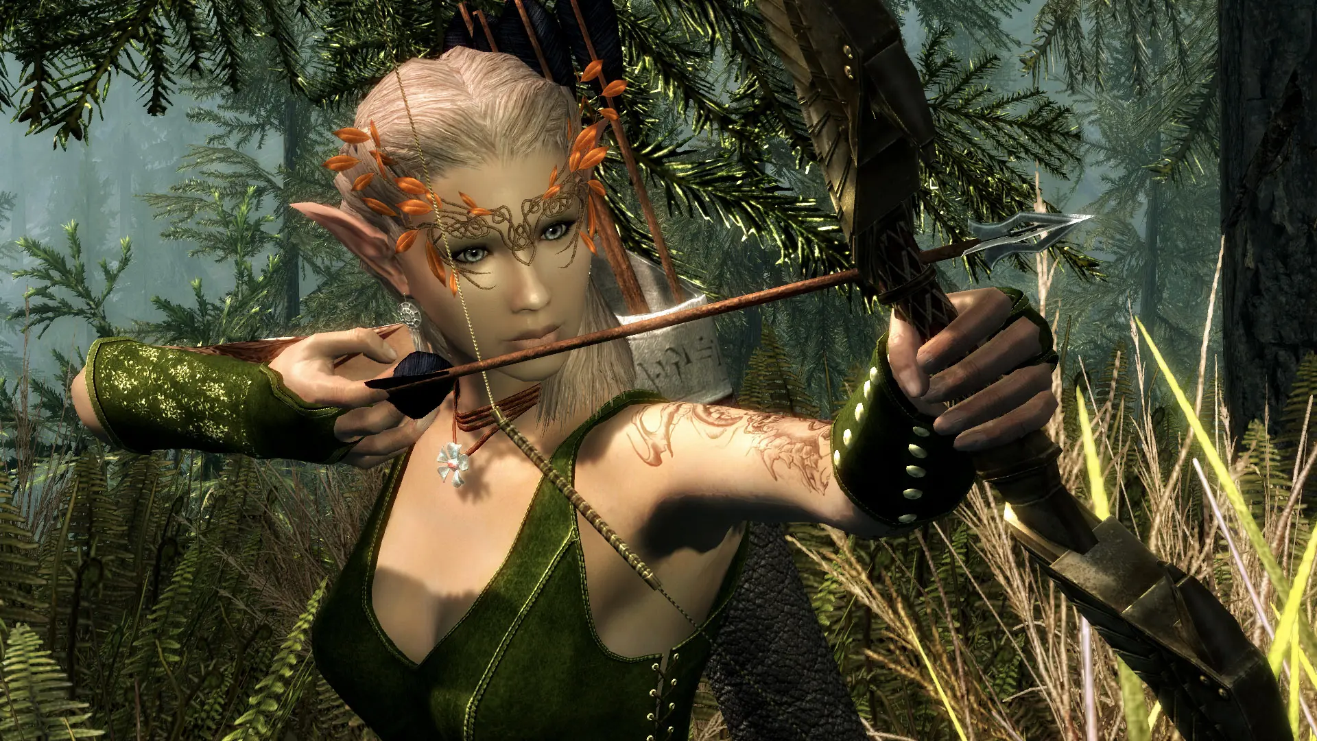 skyrim wood elf vampire