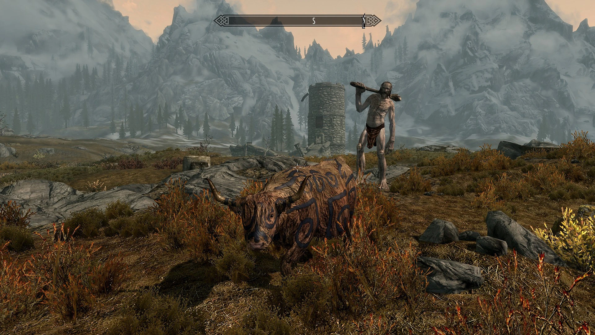 Skyrim being a cow прохождение