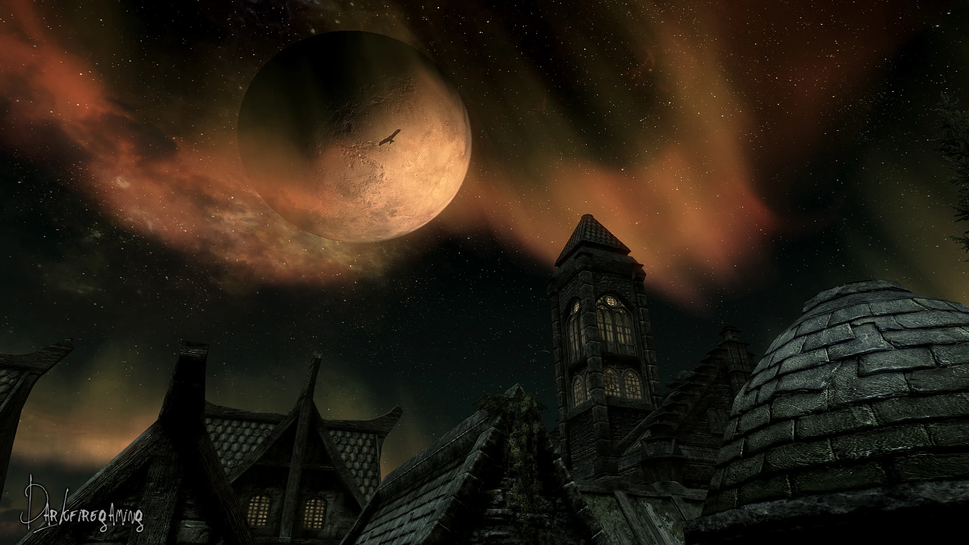 Enhanced night. Skyrim Night. Ночь реалистичная. Скайрим реалистичная ночь. Темные ночи Skyrim le