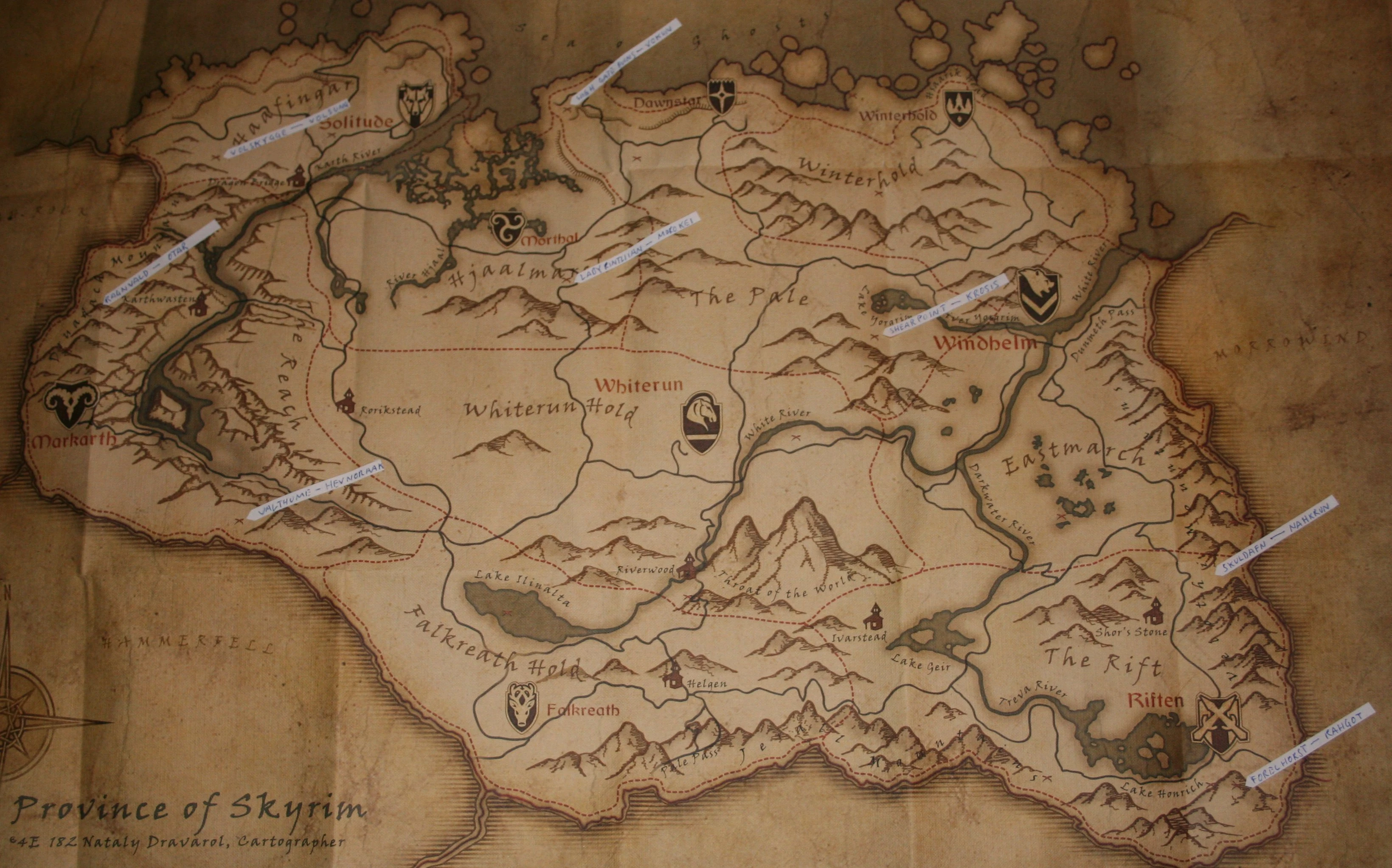 Карта драконьих символов - 83 фото