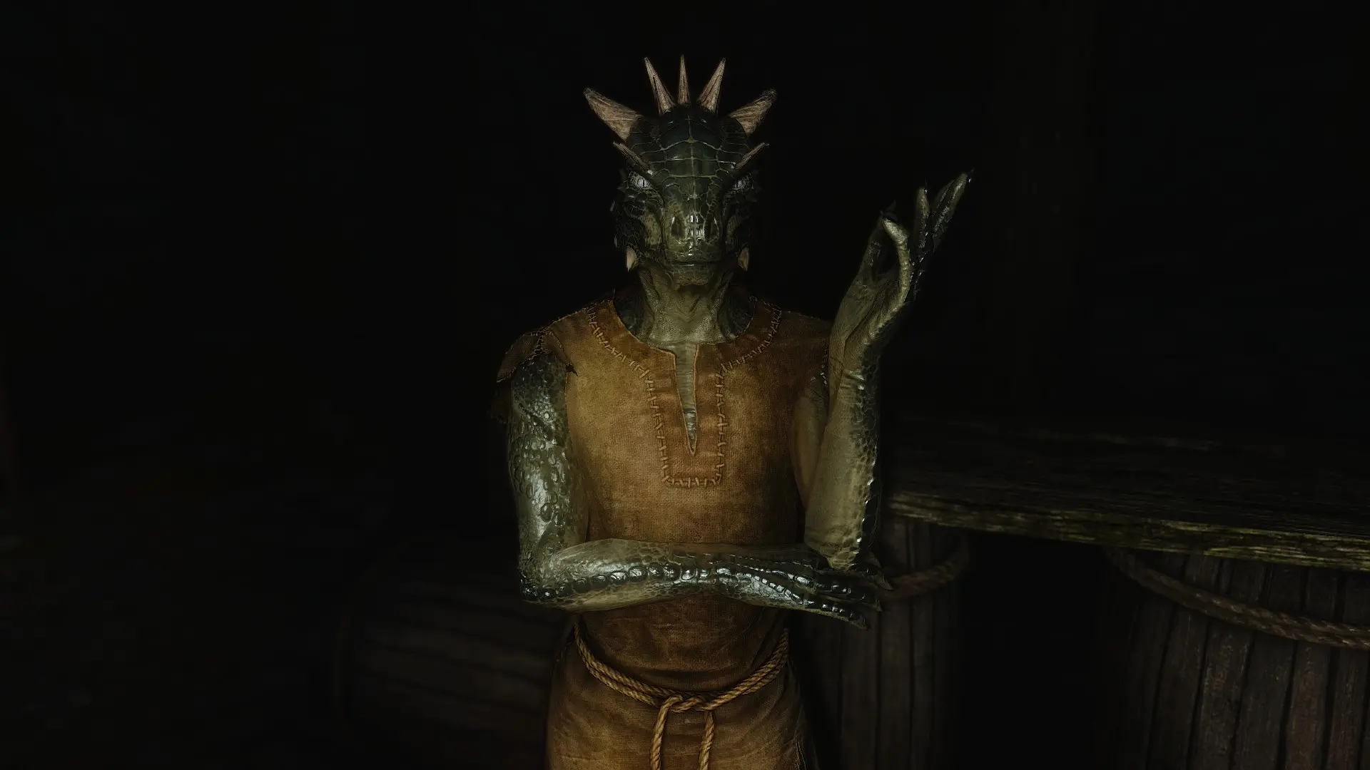 The Lusty Argonian Battle Maid At Skyrim Special Edition Nexus Mods And D