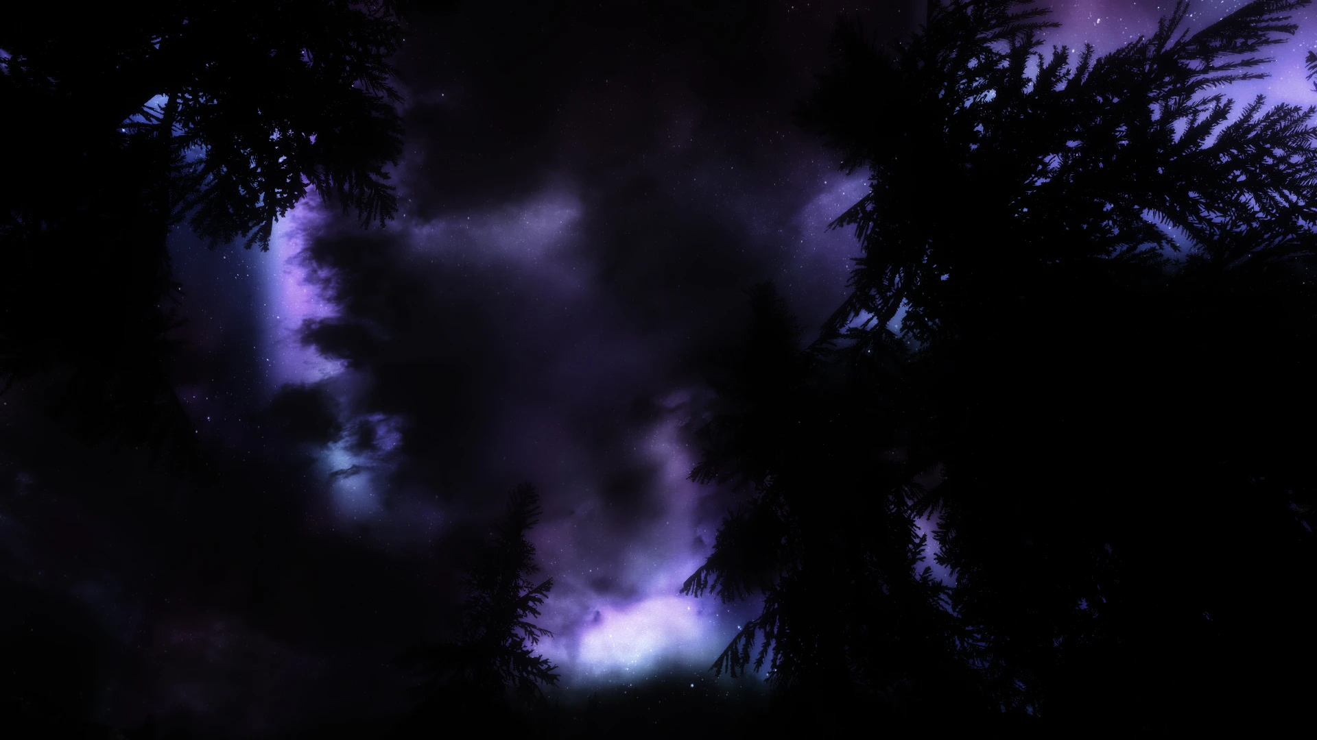 purple sky fallout 4