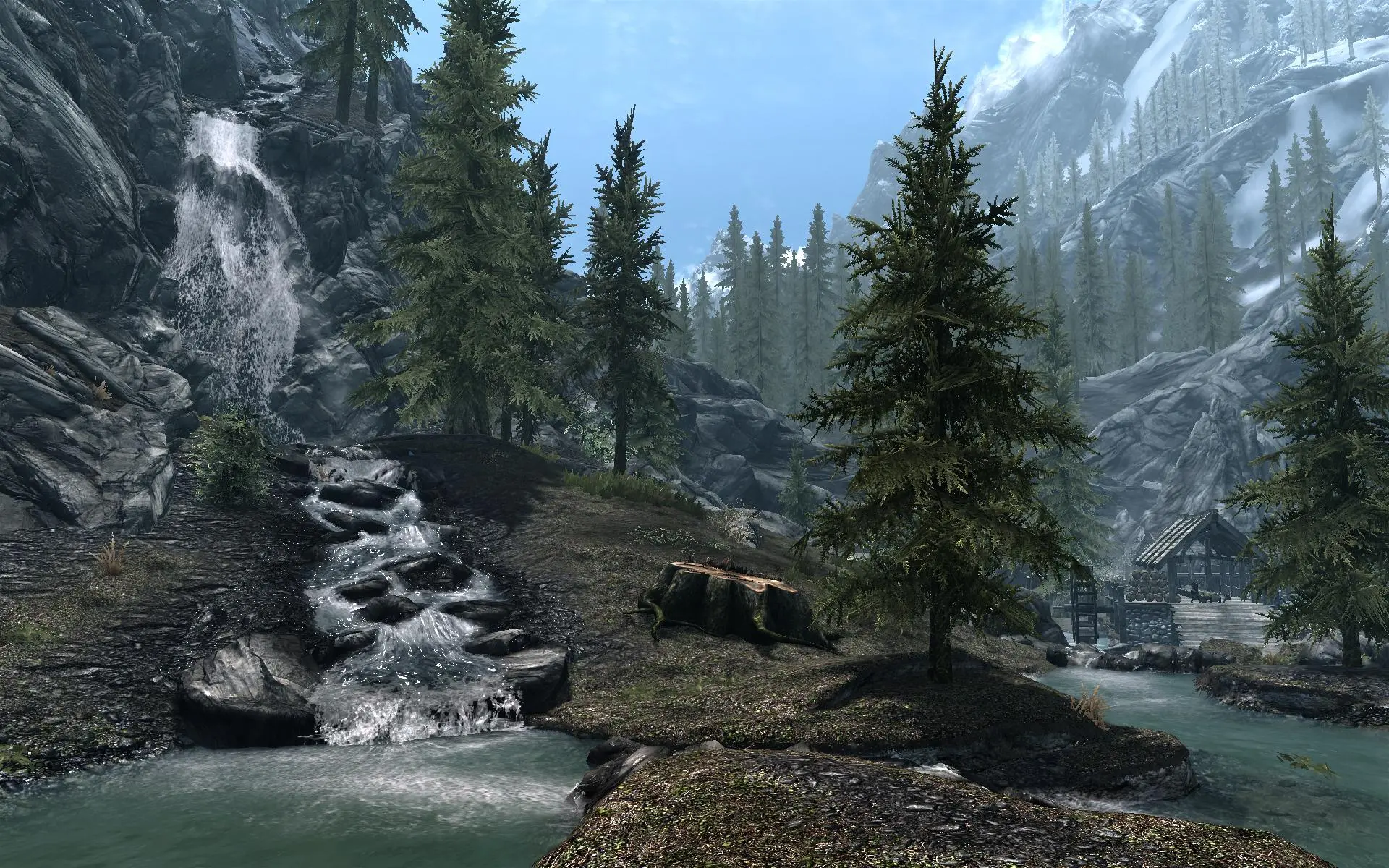 Waterfall at Falkreath at Skyrim Nexus - Mods and Community