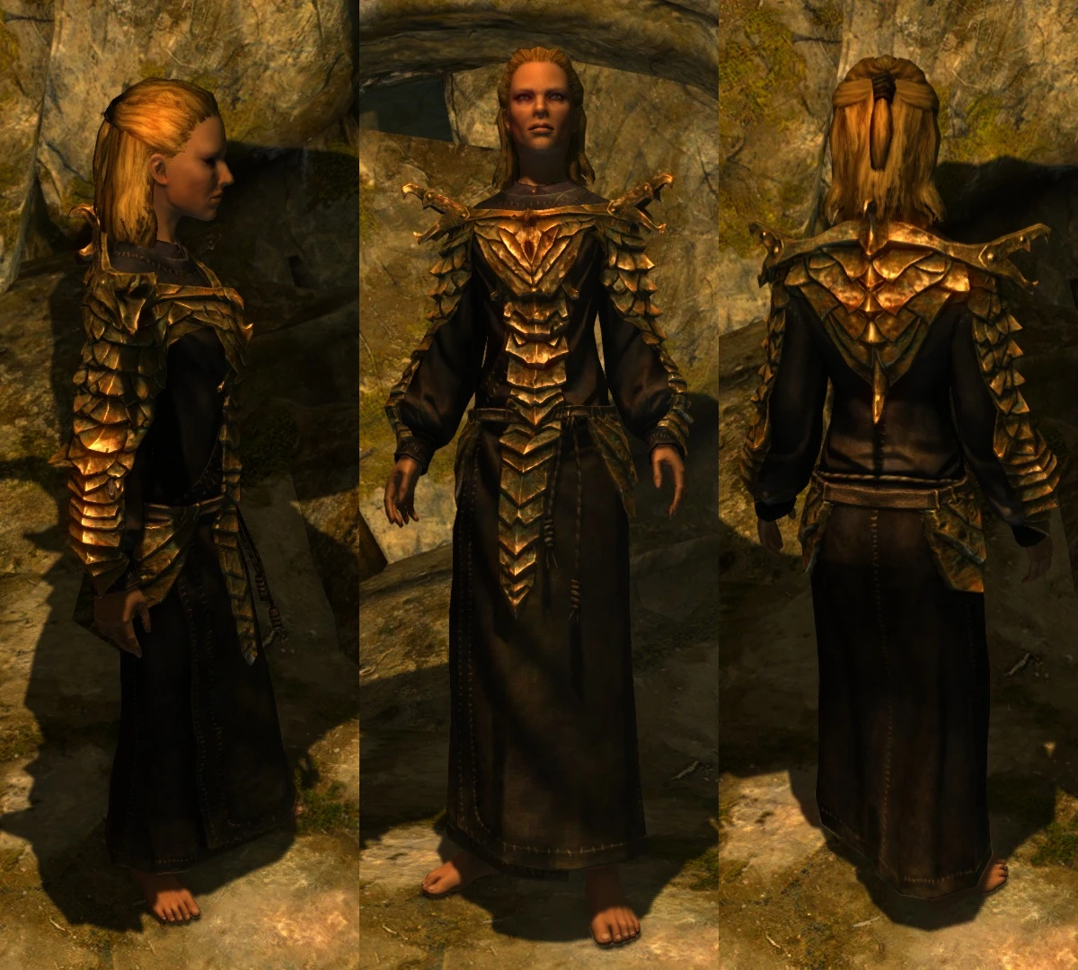Dragon Priest Robes WIP.