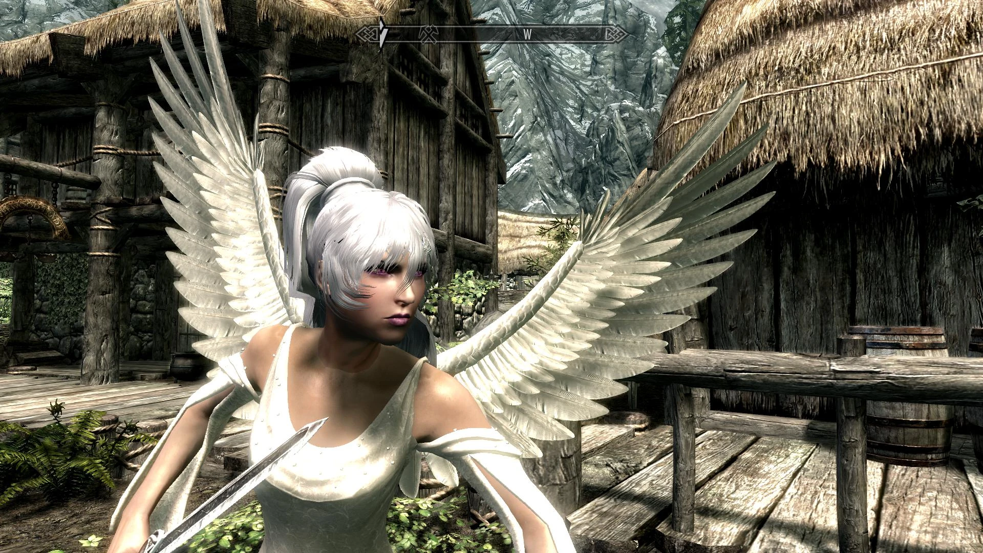 skyrim angel wing mod