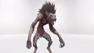Undead Werewolf - Skin 2 - Air ENB - Playable Beast Race Pack