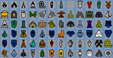 New colored map markers _ Skyrim 1-8 compatible