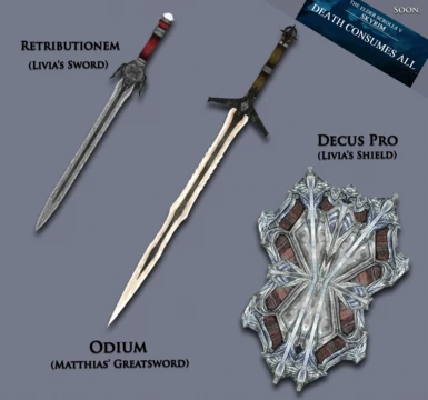 Unique DCA Weapons
