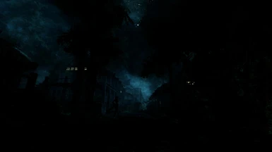 Haunted Riverwood at Night