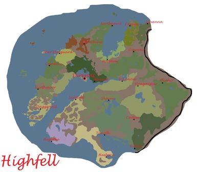 Map for Highfell