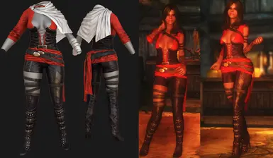 Scarlet Dawn Armor at Skyrim Nexus - Mods and Community