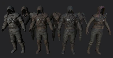 Frankly HD Thieves Guild Armors
