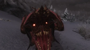 odahviing dragon replacer skyrim thanatos copper version nexus mods