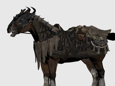 Dragonplate horse armor - wip