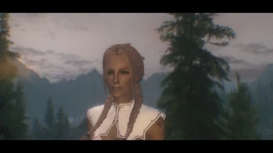 Sara Close up with my new enb and realistic lighting settings