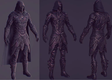 The Nightingale Prime rises 5 Low poly