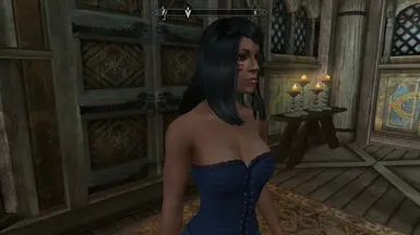 Pretty Blue Dress at Skyrim Nexus - Mods and Community