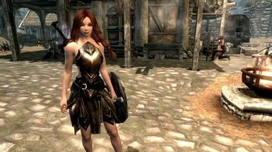 Ebony Armor Dress