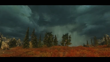 Severe Storm Looming over Whiterun