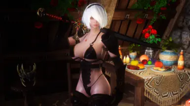 ebony bikini armor skyrim