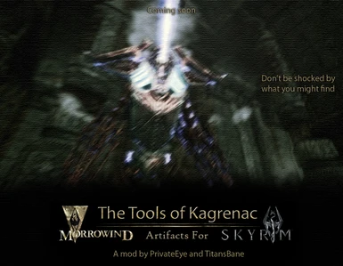 The Tools of Kagrenac Promo Poster 3 - Imperfect