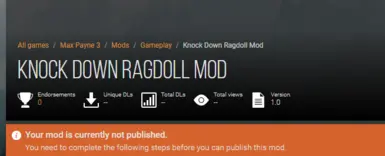 Ragdoll mod soon